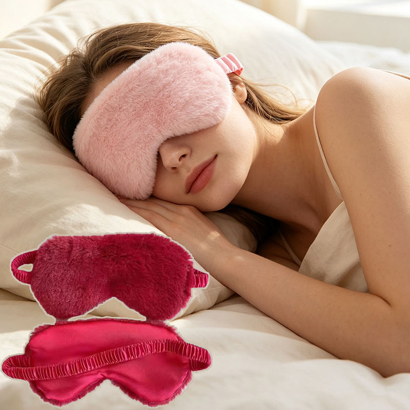 Health & Wellness Photos - Sleeping Mask Sleeping Blindfold Soft Plush