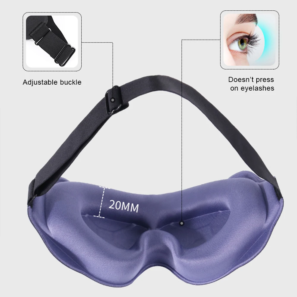 Sleeping Mask Block Out Light  - đánh giá và giá Sleep Eye Mask 3D
