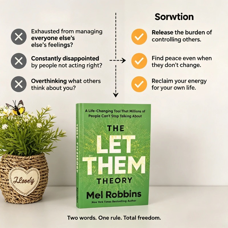 The Let Them Theory By Mel Rob - đánh giá và giá Health & Wellness Retailers
