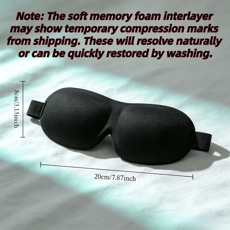 3D Sleep Mask Blindfold 2pcs S - đánh giá và giá Sleep Eye Mask 3D