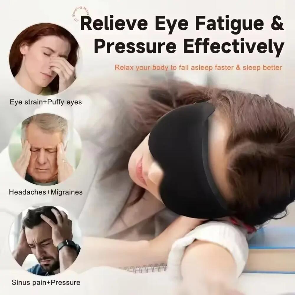 New 3D Sleep Eye Mask Stereosc - đánh giá và giá Sleep Eye Mask 3D