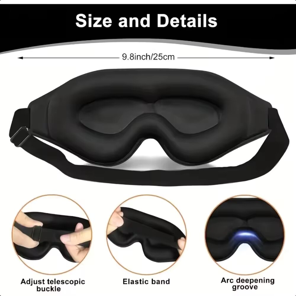 3D Eye Mask, Comfortable & Bre - đánh giá và giá Sleep Eye Mask 3D