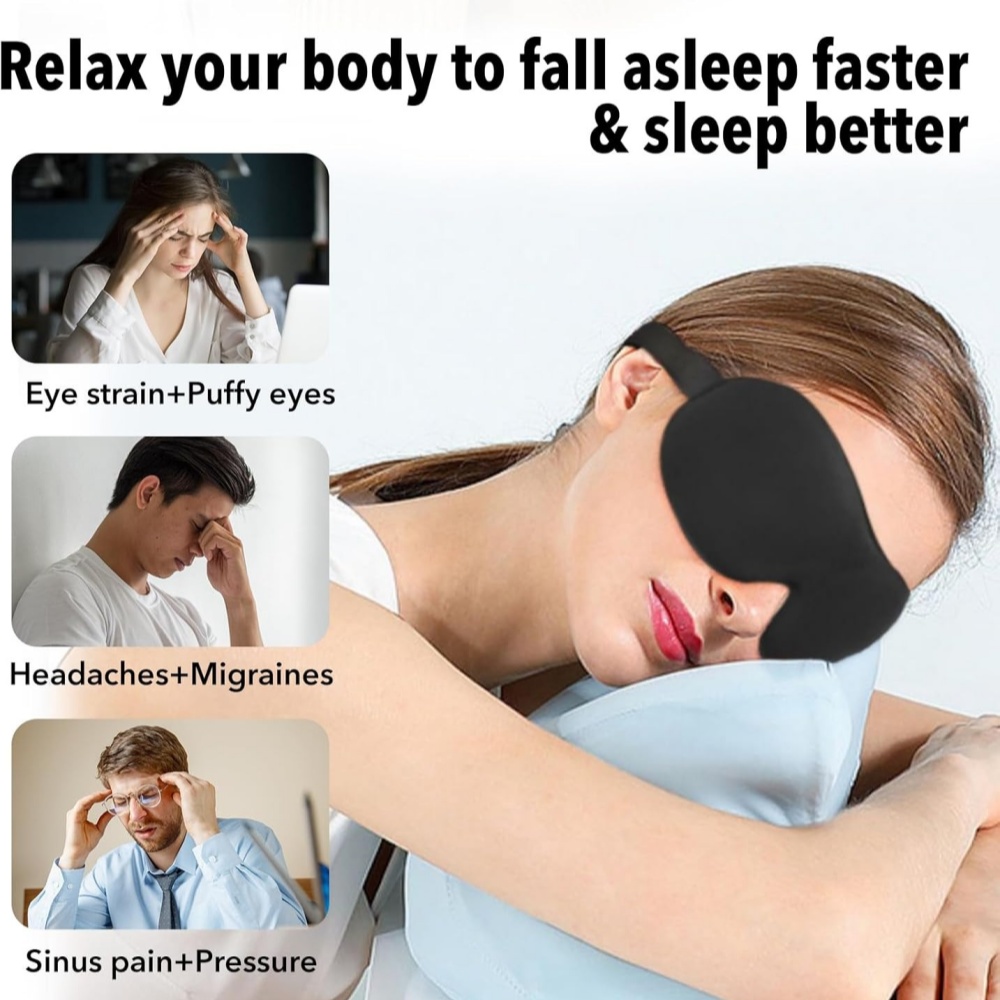 3D Sleep Mask Blindfold Sleepi - đánh giá và giá Sleep Eye Mask 3D